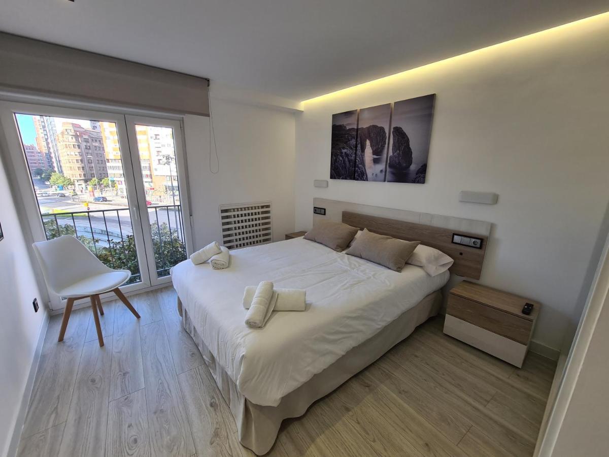 104A Apartamento Para 8 Personas Gijón Exterior foto