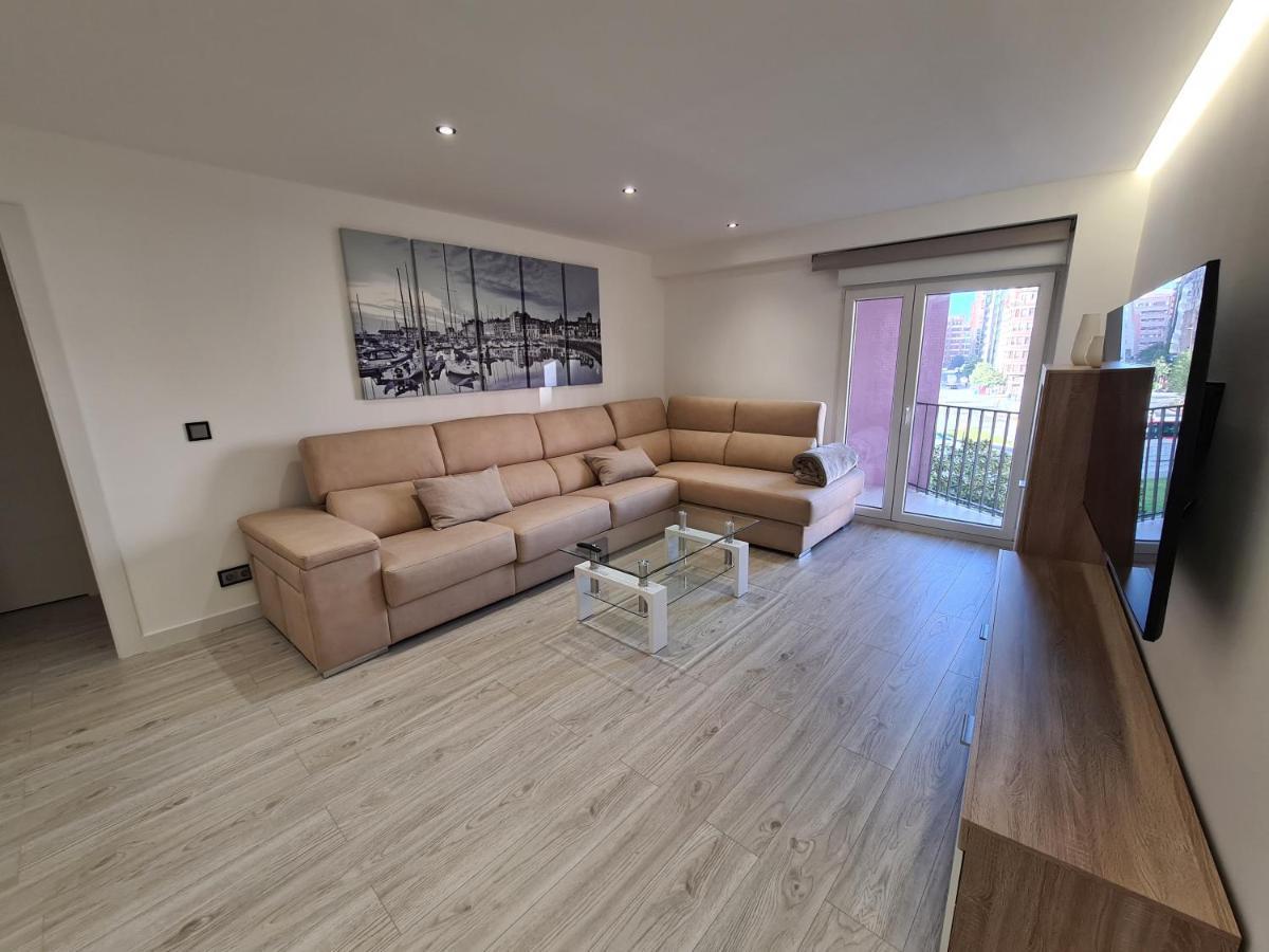 104A Apartamento Para 8 Personas Gijón Exterior foto